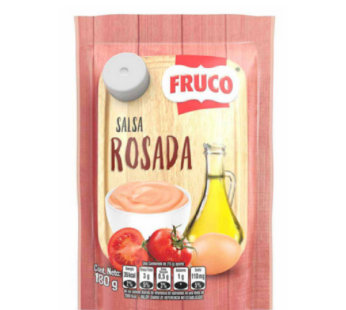 Salsa Rosada Fruco  Pequeña 180 grs | Paquete x 2