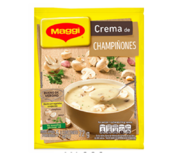 Maggi Crema Champiñones | Paquete x 3