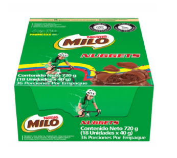 Milo Nuggets 720 grs | Display x 18