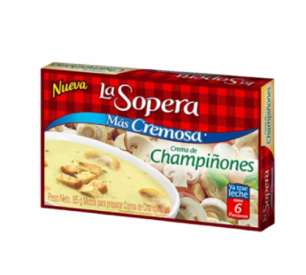 Sopera Crema de Champiñones | Paquete x 3