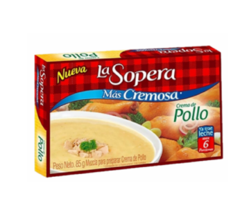 Sopera  Crema de Pollo | Paquete x 3