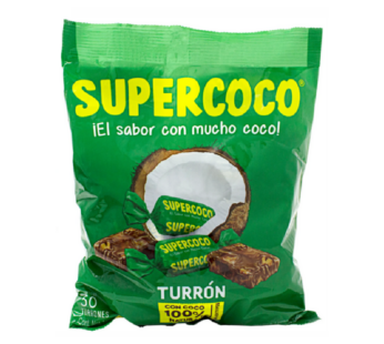 Supercoco Turron de coco | Paquete X 3 Bolsas